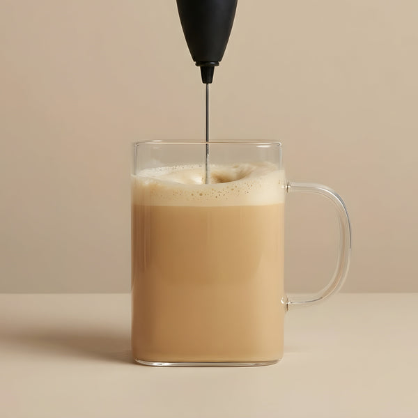 Mélangez 1 à 2 cuillères à soupe de café protéiné Pam.